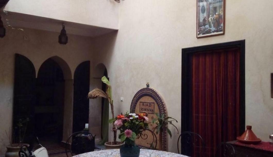 Riad Zinnha Marrakesh Buitenkant foto
